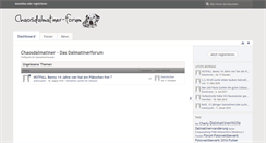 Desktop Screenshot of dalmatiner-forum.de