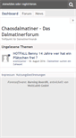 Mobile Screenshot of dalmatiner-forum.de